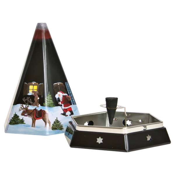 Pyramid Metal Incense Smokehouse