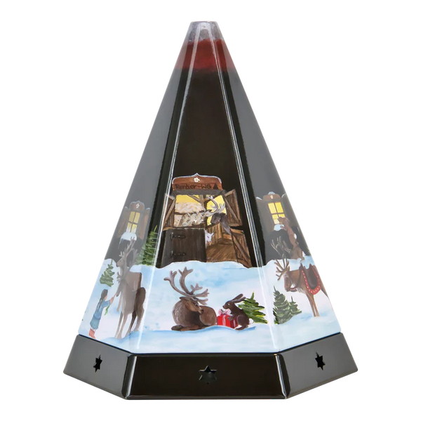 Pyramid Metal Incense Smokehouse