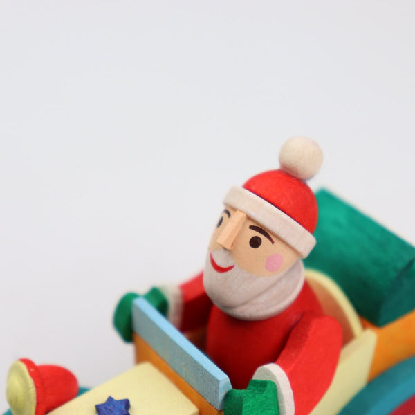 Santa in an Old Timer