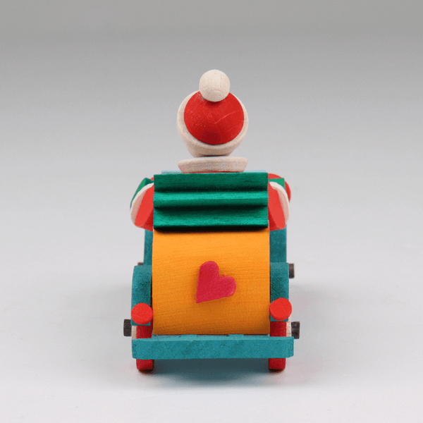 Santa in an Old Timer