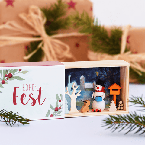 Christmas 'Matchbox' Scene (choice of design)