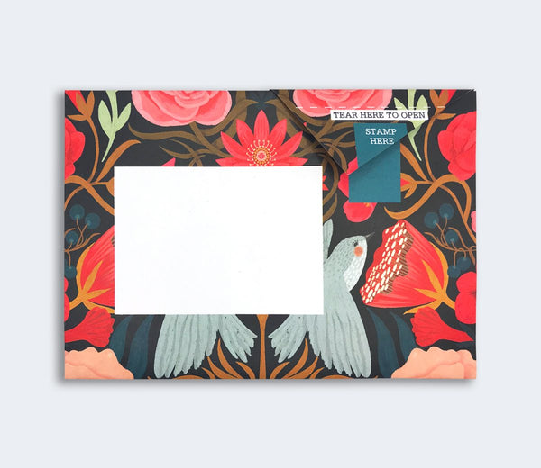 Bright & Beautiful Pigeon Letter Paper 6-pack