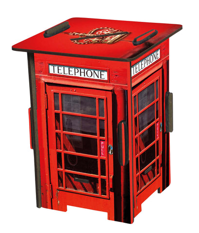 Red Telephone Box Pen Pot or Moneybox