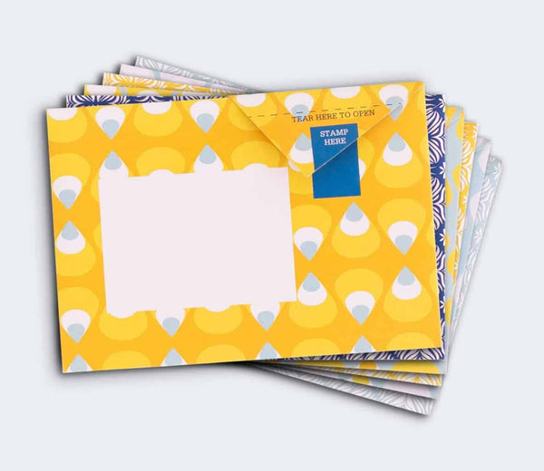 Pencil Pigeons Letter Paper 6-pack