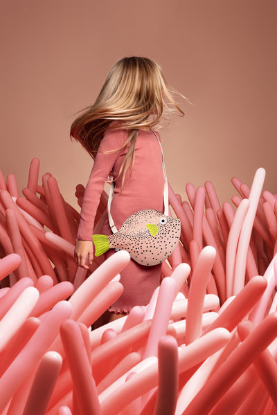 Pufferfish Bag - Pink