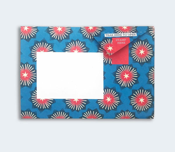 Starburst Pigeon Letter Paper 6-pack