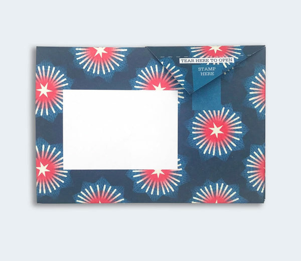 Starburst Pigeon Letter Paper 6-pack