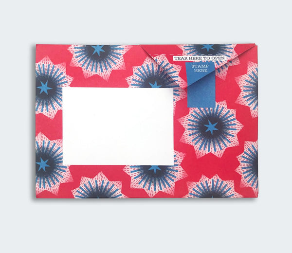 Starburst Pigeon Letter Paper 6-pack
