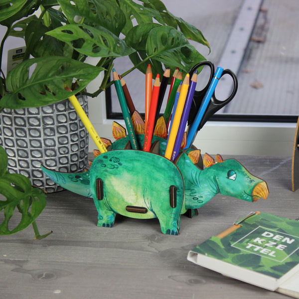 Stegosaurus Pen Pot