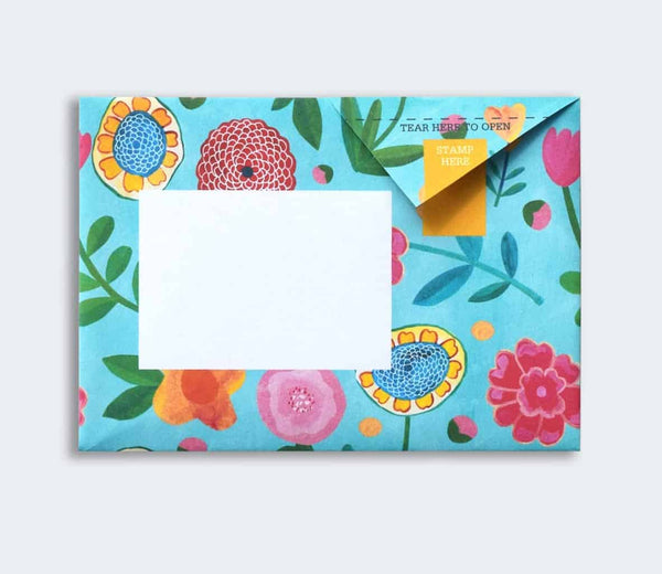 Wildflower Pigeon Letter Paper 6-pack