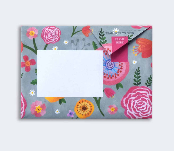 Wildflower Pigeon Letter Paper 6-pack