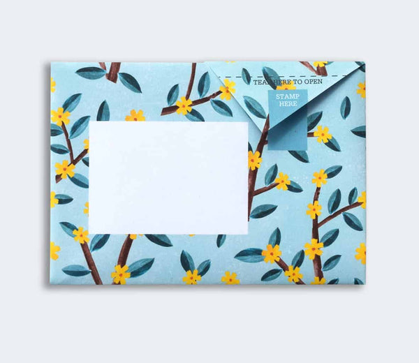 Wildflower Pigeon Letter Paper 6-pack