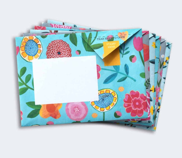 Wildflower Pigeon Letter Paper 6-pack