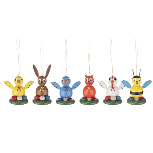 Animal Easter Tree Decorations (choice of 6 designs)