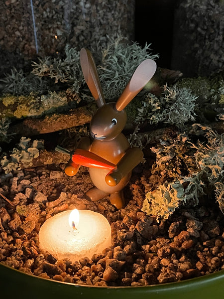 Rabbit with Carrot figure