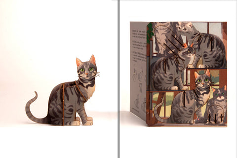 Cat 3D Decorative Greeting Card