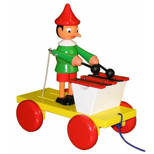 Pull along Pinocchio with Xylophone