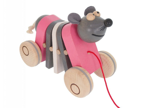 Pull along 'Clapper' Mouse