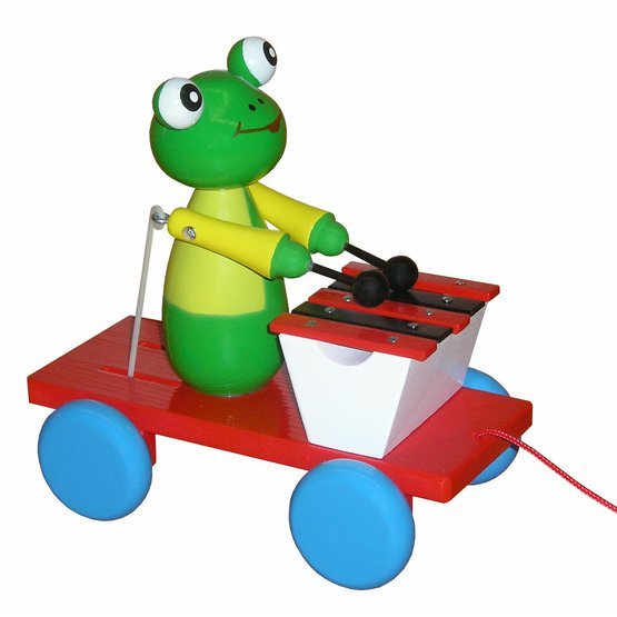 Pull along Frog with Xylophone