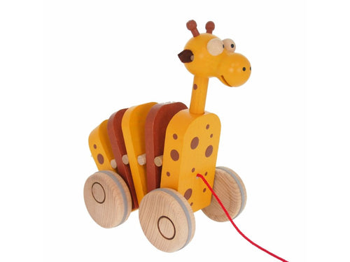 Pull along 'Clapper' Giraffe
