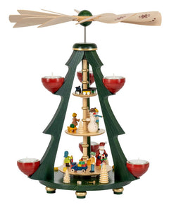 Richard Glässer - Christmas Scene Tree Pyramid