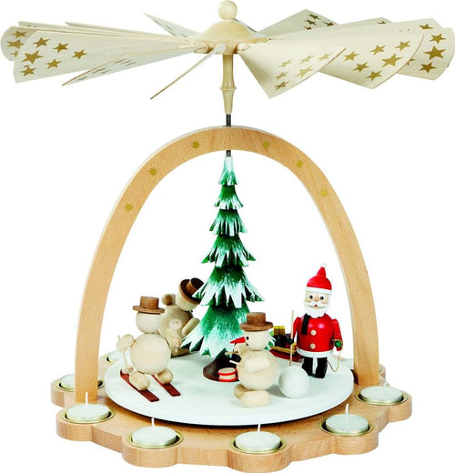 Snowman & Santa Pyramid