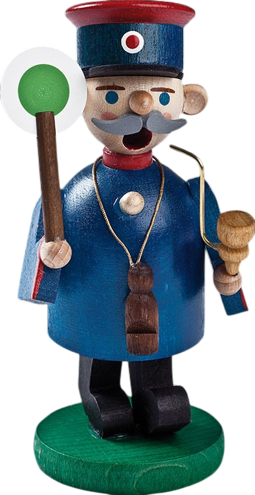 Railway Conductor Small Incense Smoker