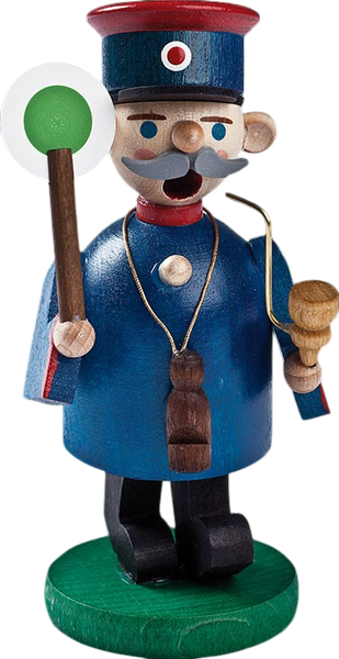 Railway Conductor Small Incense Smoker