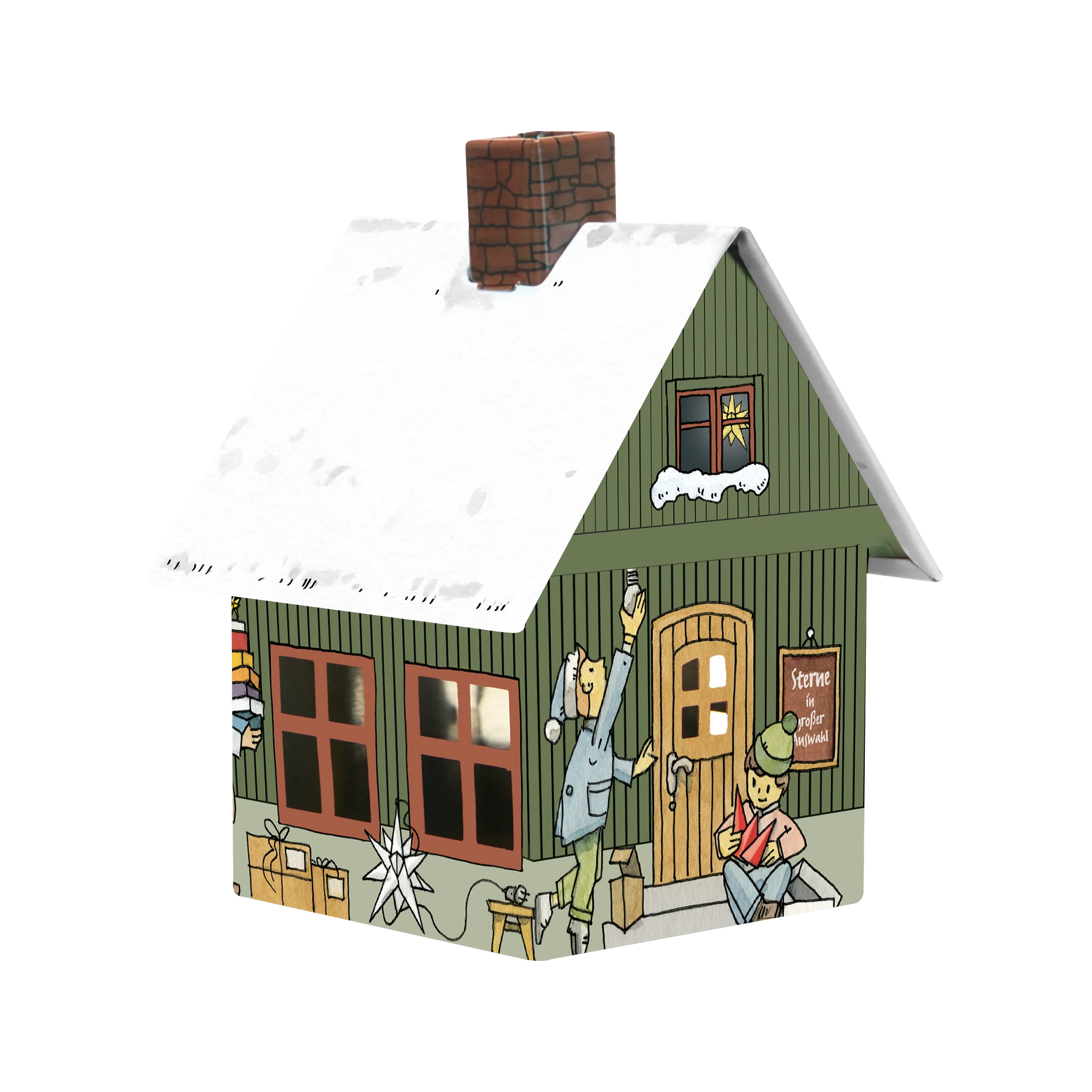Christmas Star Workshop Smokehouse for incense
