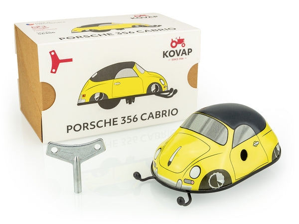 Porsche 356 Cabrio Yellow