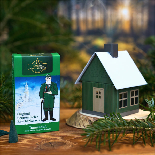 Forest Hut Smokehouse for incense - Choice of colour