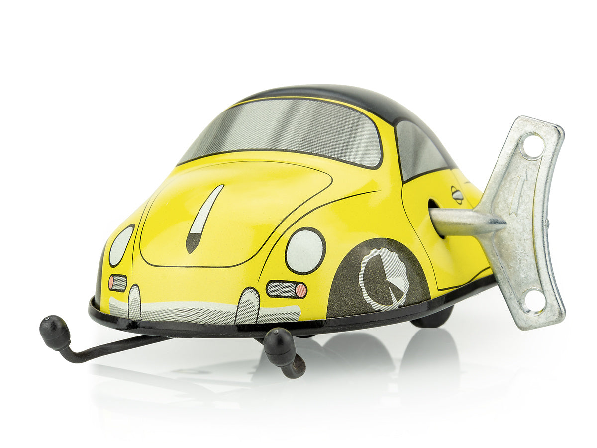 Porsche 356 Cabrio Yellow