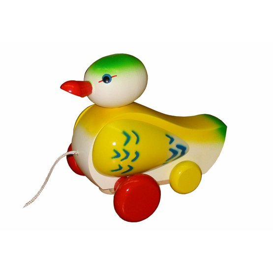 Miva - Pull along Colourful Duck with "clack"