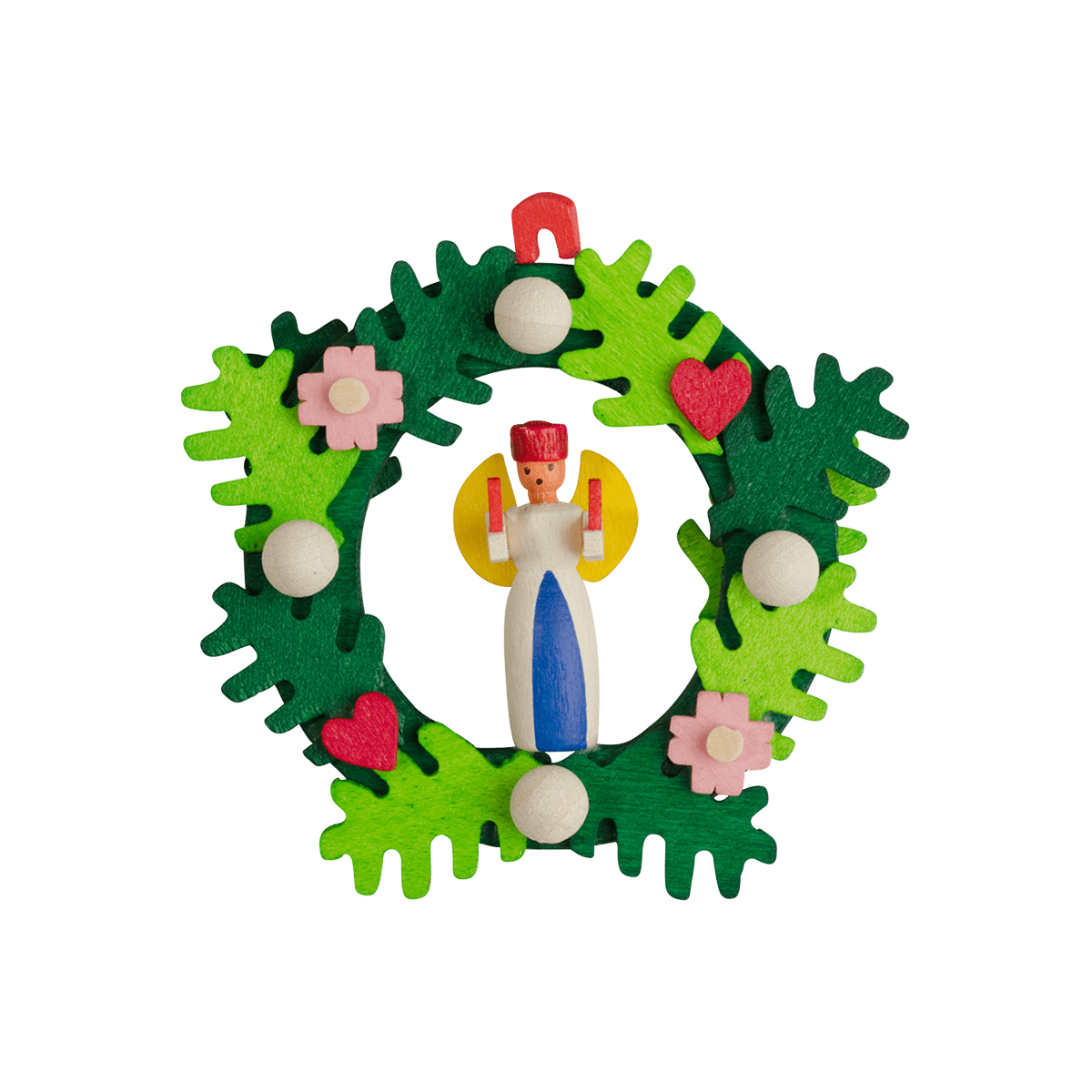 Wreath with Angel or Miner (choice of)