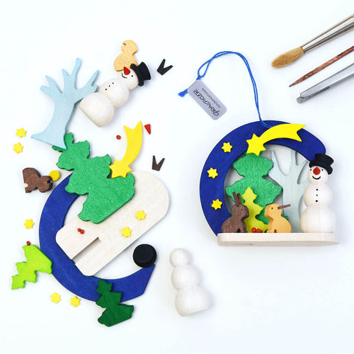 Snowman Scene