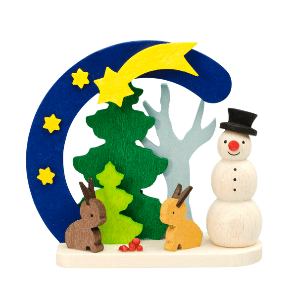 Snowman Scene