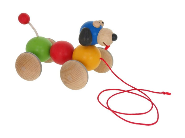 Pull along 'Wiggling' Dog