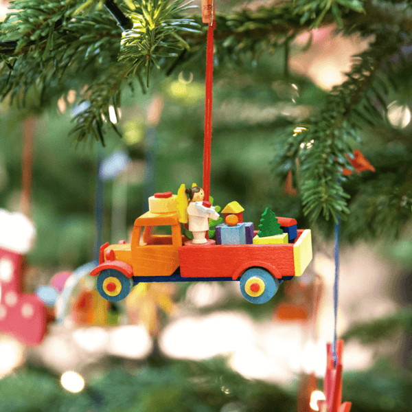 Truck with a Christmas Figure (choice of design)