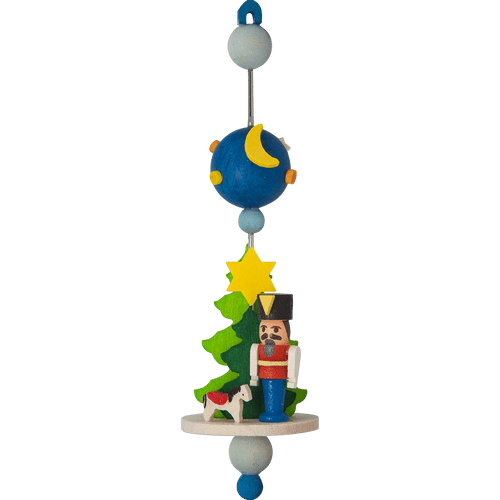Spindle with Nutcracker