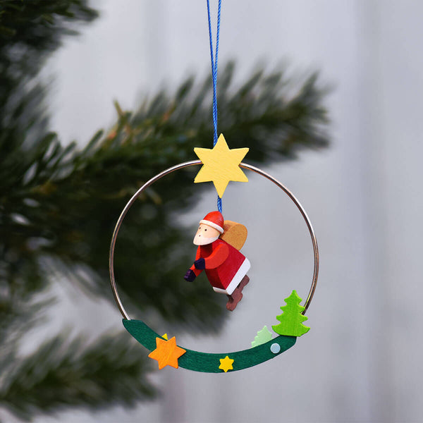 Christmas Figure on a Wreath (choice of design)