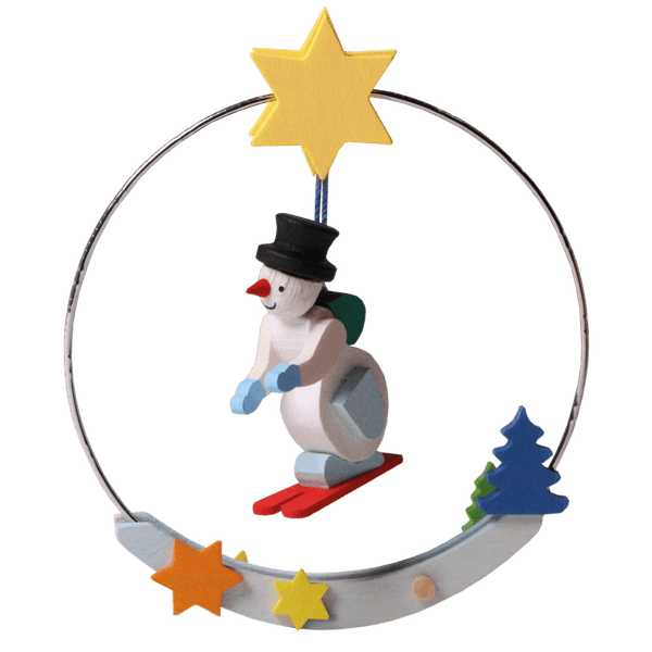 Christmas Figure on a Wreath (choice of design)