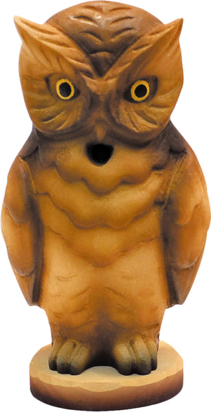 Carved Owl (13cm) Incense Smoker