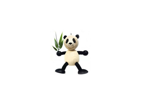 Wooden Figure on a Spring - Panda