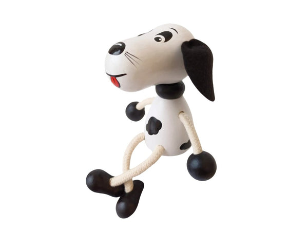 Wooden Figure on a Spring - Dalmation