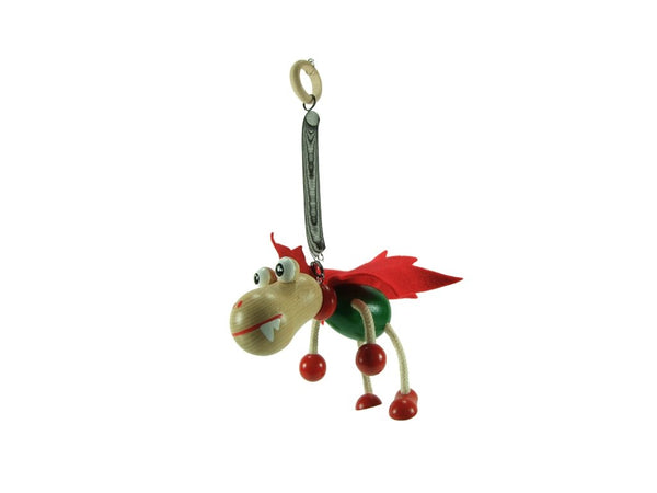 Wooden Figure on a Spring - Dragon