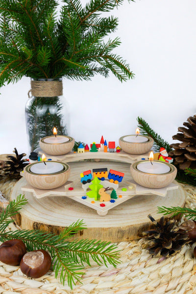 Christmas Theme Tealight Crown
