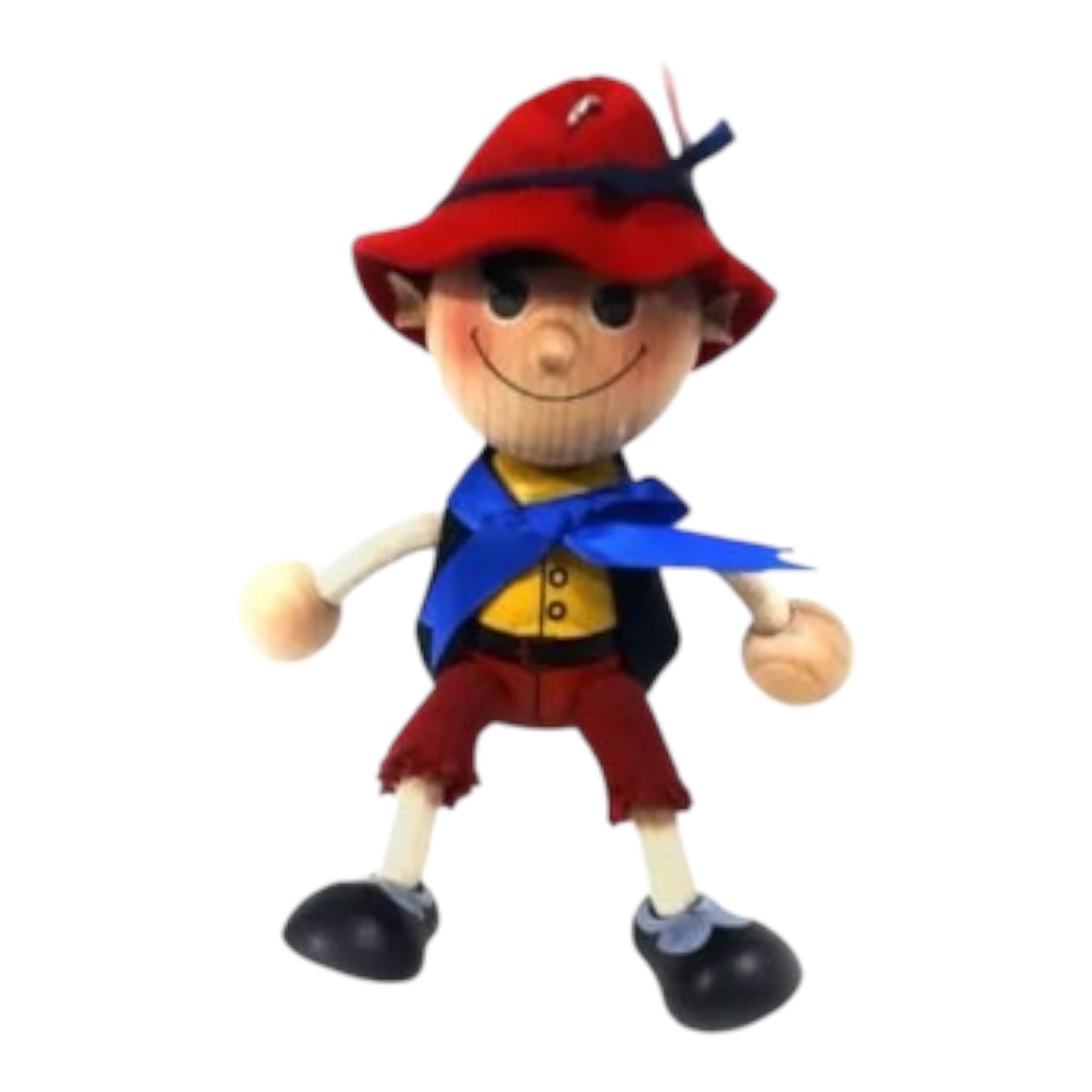 Wooden Figure on a Spring - Pinocchio