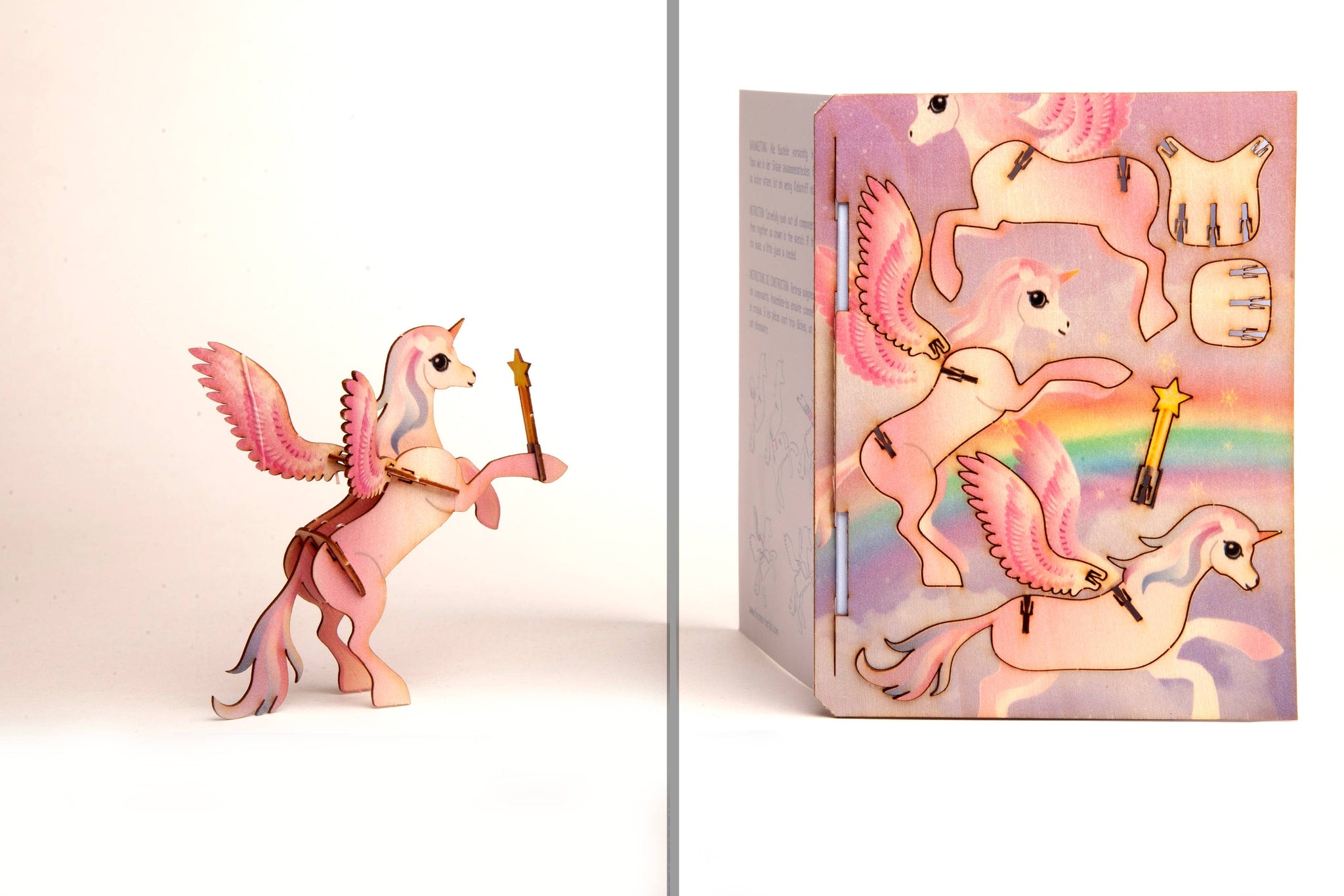 Unicorn 3D Decorative Greeting Card