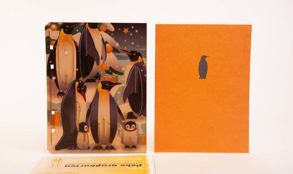 Penguin 3D Decorative Greeting Card