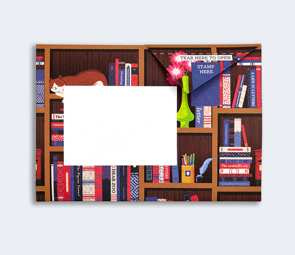 Bookstore Pigeon Letter Paper 6-pack